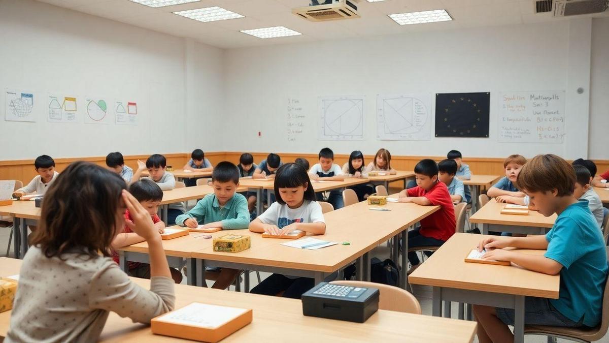 Exercícios práticos de Soroban para aprender matemática